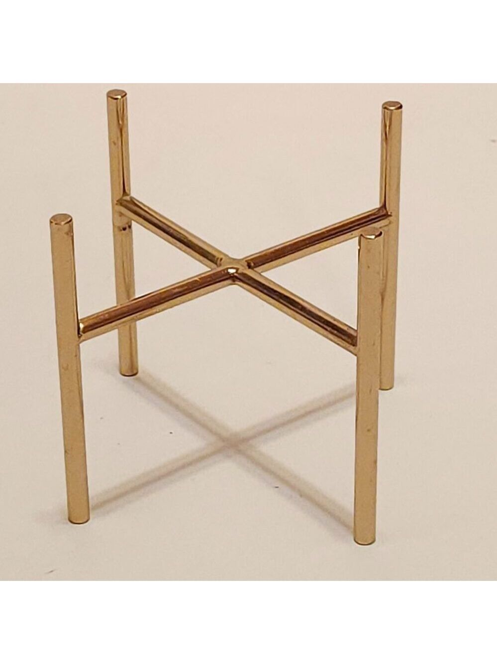 Bath and Body Works Three Wick Candle Holder Gold